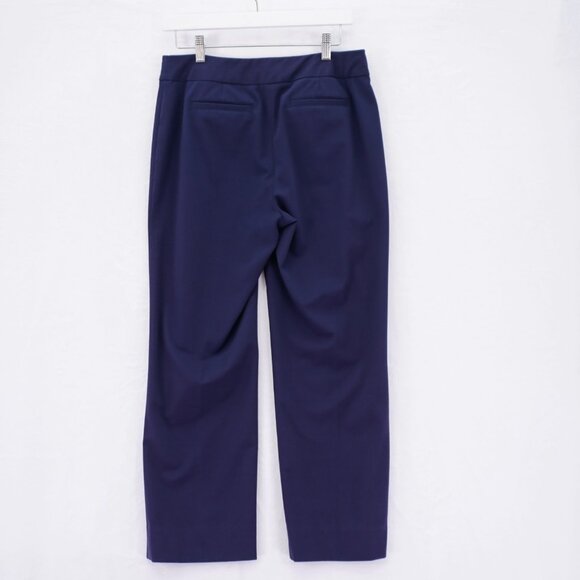 Liz Claiborne 4 Blue Polyester Rayon Spandex Dress Mid Rise Pants 31 / 27 - Picture 3 of 5